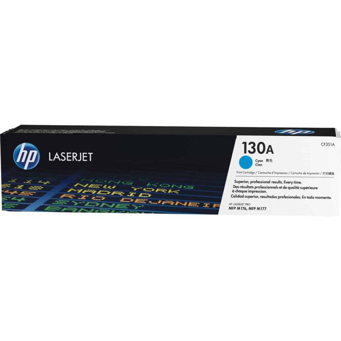 HP 130A Cyan Toner Cartridge in Dubai - CF351A