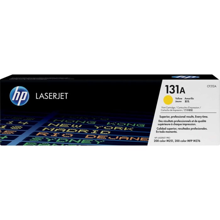 HP 131A Yellow Toner Cartridge in Dubai - CF212A