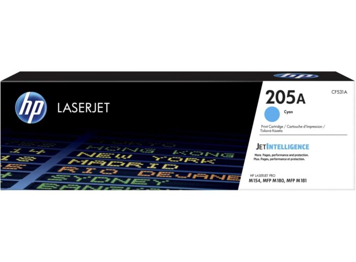 HP 205A Cyan Toner Cartridge in Dubai - CF531A