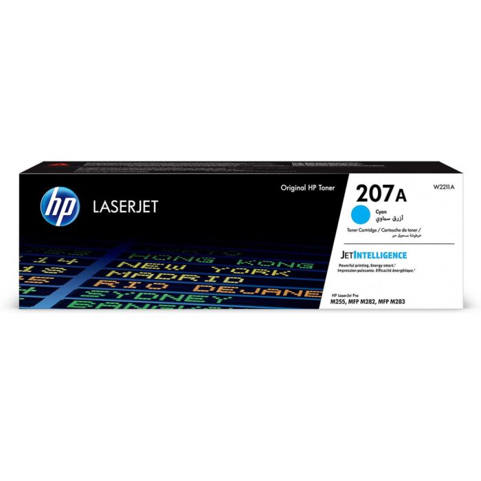 HP 207A Cyan LaserJet Toner Cartridge in Dubai - W2211A