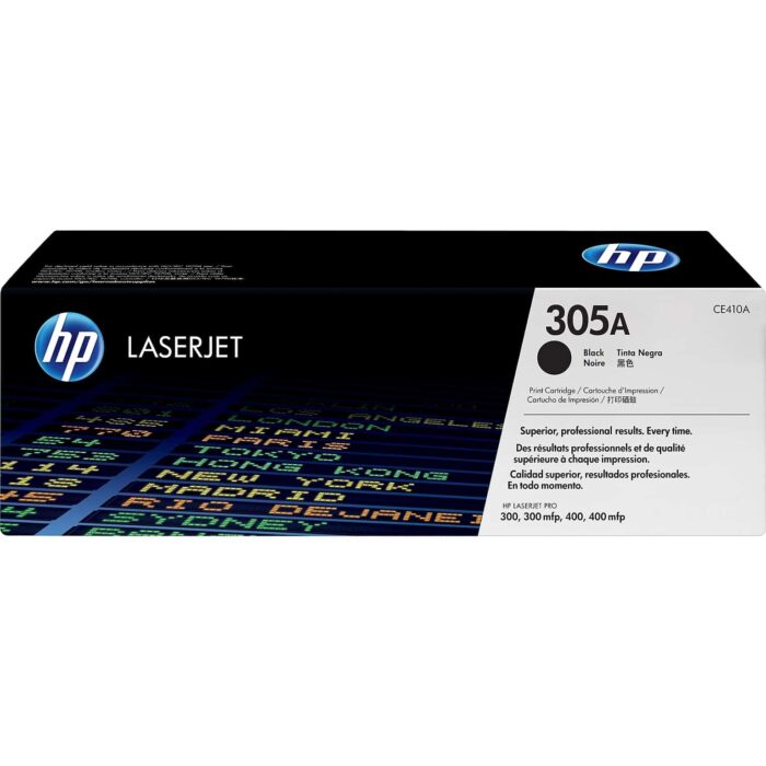 HP 305A Black Toner Cartridge in Dubai - CE410A