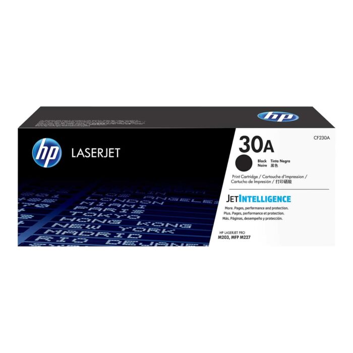 HP 30A Black Toner Cartridge in Dubai - CF230A