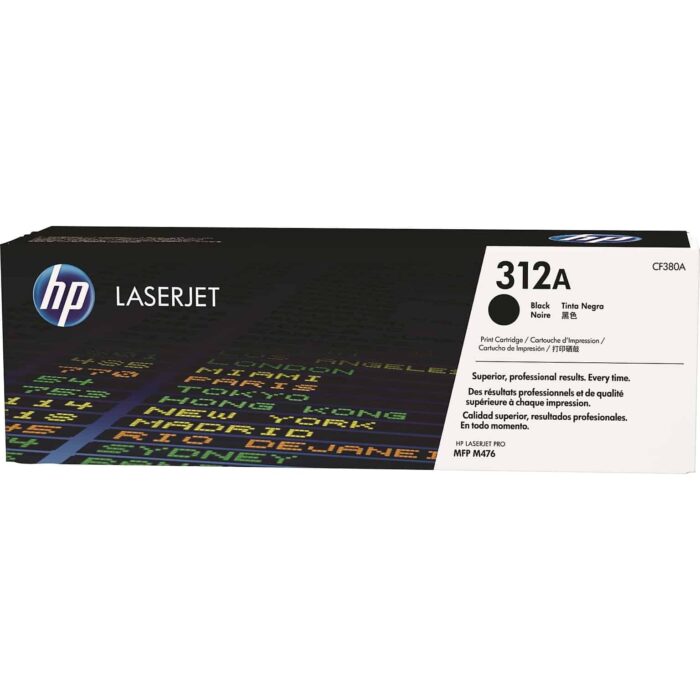 HP 312A Black Toner Cartridge in Dubai - CF380A