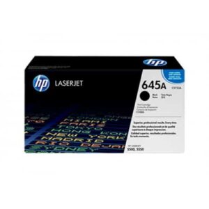 HP 645A Black LaserJet Toner Cartridge (C9730A)