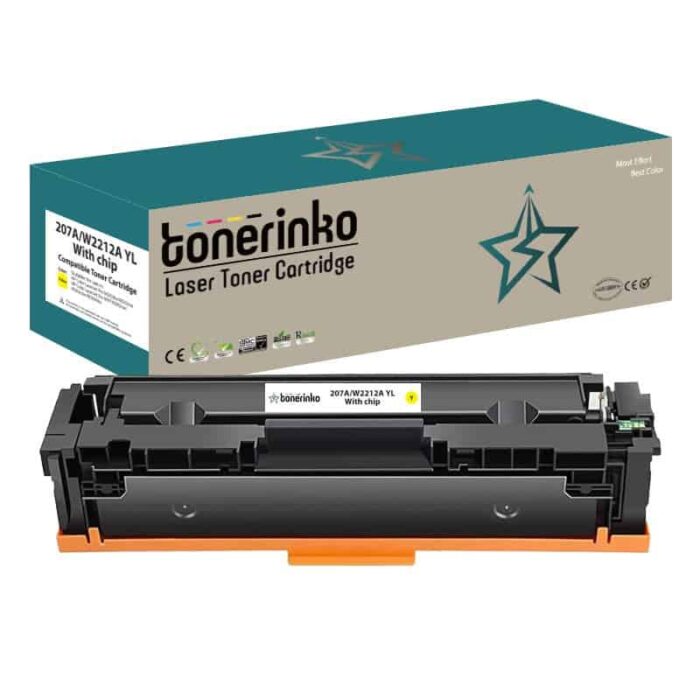 HP 207A Compatible Yellow Toner in Dubai - W2212A